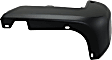 Rear, Passenger Side Bumper End, Textured Plastic CAPA Certified