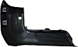 Rear, Passenger Side Bumper End, Textured Plastic CAPA Certified