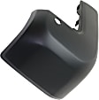 Rear, Driver Side Bumper End, Textured Plastic