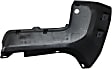 Rear, Driver Side Bumper End, Textured Plastic