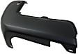 Rear, Driver Side Bumper End, Textured Plastic CAPA Certified