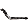 Rear, Passenger Side Bumper Bracket, Cover Side Support