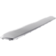 Rear, Driver or Passenger Side, Lower Bumper Trim, Silver