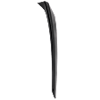 Rear, Passenger Side Bumper Trim, Black
