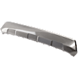 Rear, Lower Bumper Trim, Painted Silver Gray