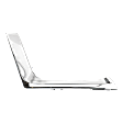 Rear, Passenger Side, Lower Bumper Trim, Chrome