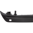 Rear, Lower Valance, Bumper Cover, Textured