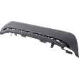 Rear Valance, Textured Black