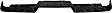 Center Bumper Step Pad, Black
