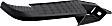 Center Bumper Step Pad, Black