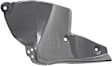 Rear, Driver Side Bumper Filler, Black, SE Model