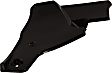 Rear, Driver Side Bumper Filler, Textured Black, SE Model