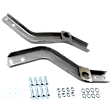 1989-1995 Toyota Pickup - Step Bumper, Chrome Face Bar and Pads With mounting bracket(s)