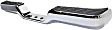 1989-1995 Toyota Pickup - Step Bumper, Chrome Face Bar and Pads Without mounting bracket(s)