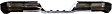 1989-1995 Toyota Pickup - Step Bumper, Chrome Face Bar and Pads Without mounting bracket(s)