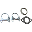 2004-2009 Toyota Prius - Center Catalytic Converter, 1.5L, 4Cyl, Federal EPA Standard, 46-State Legal (Cannot ship to CA, CO, NY or ME), Direct Replacement Series, Direct Fit