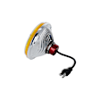 LFRB105 LED Headlight, With bulb(s), Yellow Lens