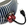LFRB130 LED Headlight, With bulb(s), Clear Lens