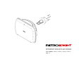 LFRB150 LED Headlight, With bulb(s), Clear Lens