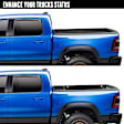 30374 IX Series Hard Retractable Tonneau Cover, Aluminum Fits Approx. 6 ft. 6 in. Bed