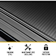 60378 One MX Series Hard Retractable Tonneau Cover, Polycarbonate Fits Approx. 5 ft. 6 in. Bed