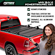 90484 Powertrax Pro MX Series Hard Retractable Tonneau Cover, Aluminum Fits Approx. 6 ft. 6 in. Bed