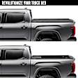 EQ0373 EQ Retractable Series Hard Retractable Tonneau Cover, Aluminum Fits Approx. 5 ft. 6 in. Bed