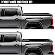 EQ0481 EQ Retractable Series Hard Retractable Tonneau Cover, Aluminum Fits Approx. 6 ft. 6 in. Bed
