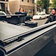 EQ0831 EQ Retractable Series Hard Retractable Tonneau Cover, Aluminum Fits Approx. 5 ft. 6 in. Bed