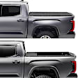 EQ0861 EQ Retractable Series Hard Retractable Tonneau Cover, Aluminum Fits Approx. 5 ft. 6 in. Bed