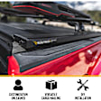 T-80383 RetraxPRO MX Series Hard Retractable Tonneau Cover, Aluminum Fits Approx. 6 ft. 6 in. Bed