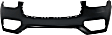 Front Primed Bumper Cover, Without Headlight Washer Holes, CAPA Certified