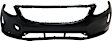 Front Primed Bumper Cover, Without Headlight Washer Holes, CAPA Certified