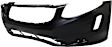Front Primed Bumper Cover, Without Headlight Washer Holes, CAPA Certified