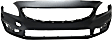 Front Primed Bumper Cover, With Headlight Washer Holes, CAPA Certified