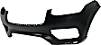 Front Primed Bumper Cover, With Headlight Washer Holes, CAPA Certified