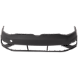 Front Primed Bumper Cover, For Models without Parallel Park Assist