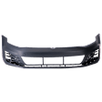 Front Primed Bumper Cover