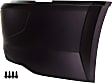 Front, Driver Side Bumper End, Painted Black, Base Model