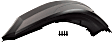 Front, Driver Side Bumper End, Painted Black, Base Model