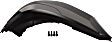 Front, Passenger Side Bumper End, Painted Black, Base Model