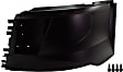 Front, Driver Side Bumper End, Painted Black, Base Model