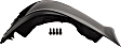 Front, Driver Side Bumper End, Painted Black, Base Model