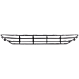 Front, Center Bumper Grille, Textured Black