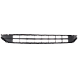 Front, Lower Bumper Grille, Textured