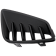 Passenger Side Bumper Grille, Black