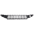 Front Bumper Grille, Dark Gray