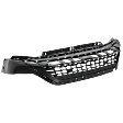 Front, Lower Bumper Grille, Textured Gray CAPA Certified