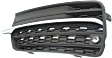 Front, Driver Side, Outer Bumper Grille, Textured Black