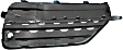 Front, Driver Side, Outer Bumper Grille, Textured Black
